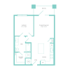 Floor plan: A1 1/1