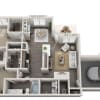 Floor plan: Evergreen with garage