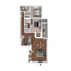 Floor plan: Lassen-Renovated