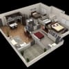 Floor plan: 3 BR Premier Summit