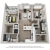 Floor plan: 2B