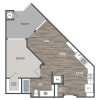 Floor plan: 1C