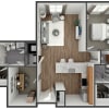 Floor plan: Dock with Den