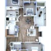 Floor plan: C1F