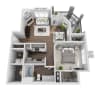 Floor plan: Plan A1B
