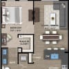Floor plan: 1+1D - IR*