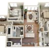 Floor plan: C2A