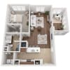 Floor plan: A5 Renovated