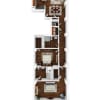 Floor plan: 2 BR