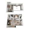 Floor plan: Aviary Gardens Loft (A1AL)