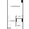 Floor plan: Studio-A-B