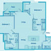Floor plan: The Borgne