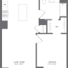 Floor plan: 1 Bed/1 Bath_A9