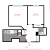 Floor plan: Studio