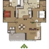 Floor plan: Chestnut