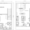 Floor plan: Loft One bedroom/One and a Half Bath