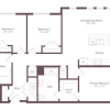 Floor plan: C1G | 3 Bed | 2 Bath