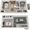 Floor plan: The Sandstone w/ Garage