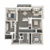 Floor plan: C2A