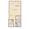 Floor plan: Studio