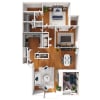 Floor plan: The Birch Premier