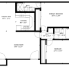 Floor plan: 2X2