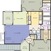 Floor plan: Green Heron