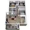 Floor plan: Pueblo
