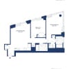 Floor plan: 2 Bed 2 Bath M