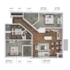 Floor plan: B6 - Explore