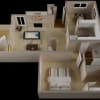 Floor plan: 1 Bedroom B
