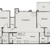 Floor plan: 2BD