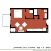 Floor plan: The Backyards - Concord (A2)