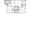 Floor plan: 2 Bed 2 Bath