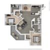 Floor plan: B3