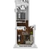 Floor plan: ARCH | 1 BED | A