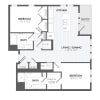 Floor plan: 2 Bed/2 Bath-B4