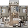 Floor plan: B2