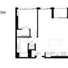 Floor plan: Penthouse 1 Bedroom A1ph