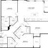 Floor plan: C1a