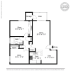 Floor plan: 2X1R
