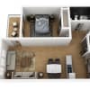 Floor plan: 1X1