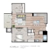 Floor plan: Acapella with Den