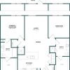Floor plan: 2 Bed/2 Bath-B5