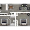 Floor plan: 2x1