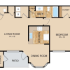 Floor plan: The Willow