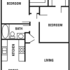 Floor plan: 2X1
