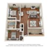 Floor plan: JUNIOR FLAT