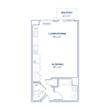 Floor plan: Studio-S3