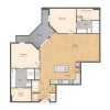 Floor plan: BBA